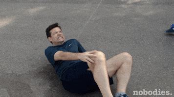 faking injury gif.